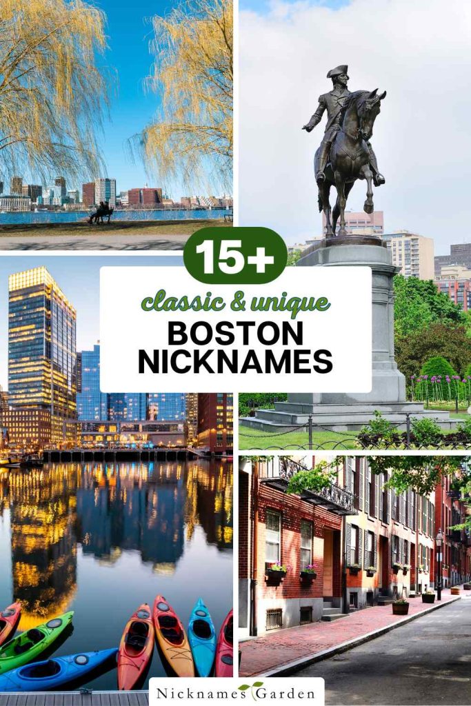 Boston nicknames pin