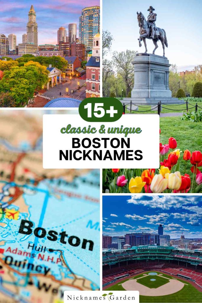 Boston nicknames pin