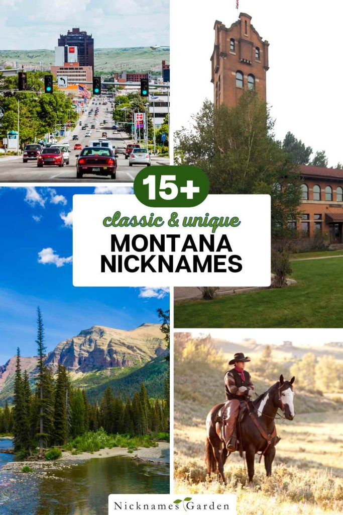 Montana nicknames pin