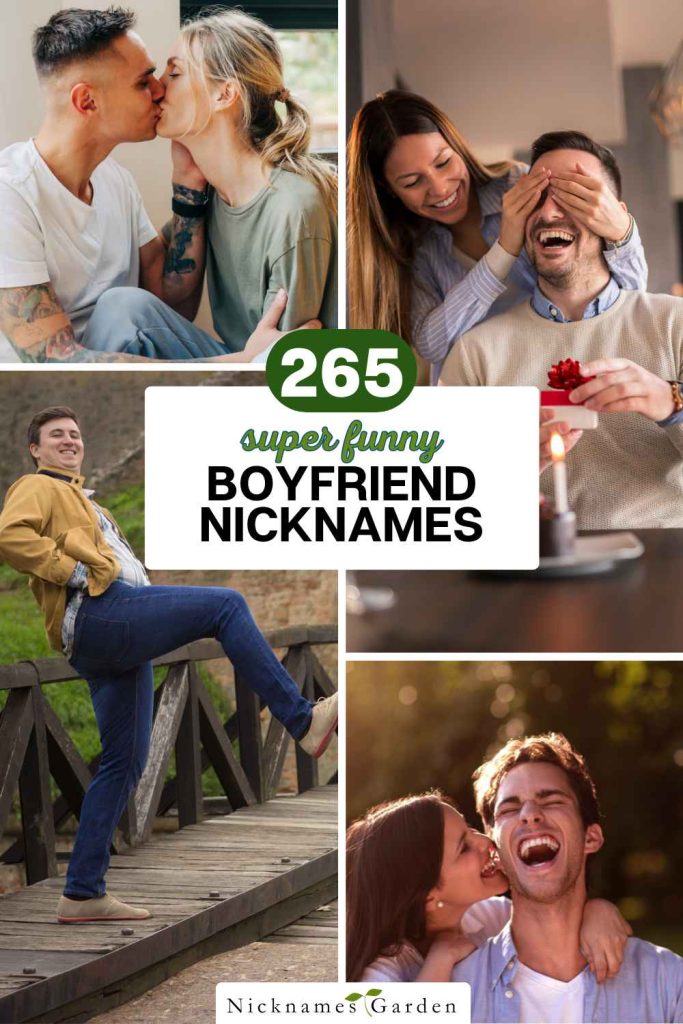 funny nicknames for boyfriends pin