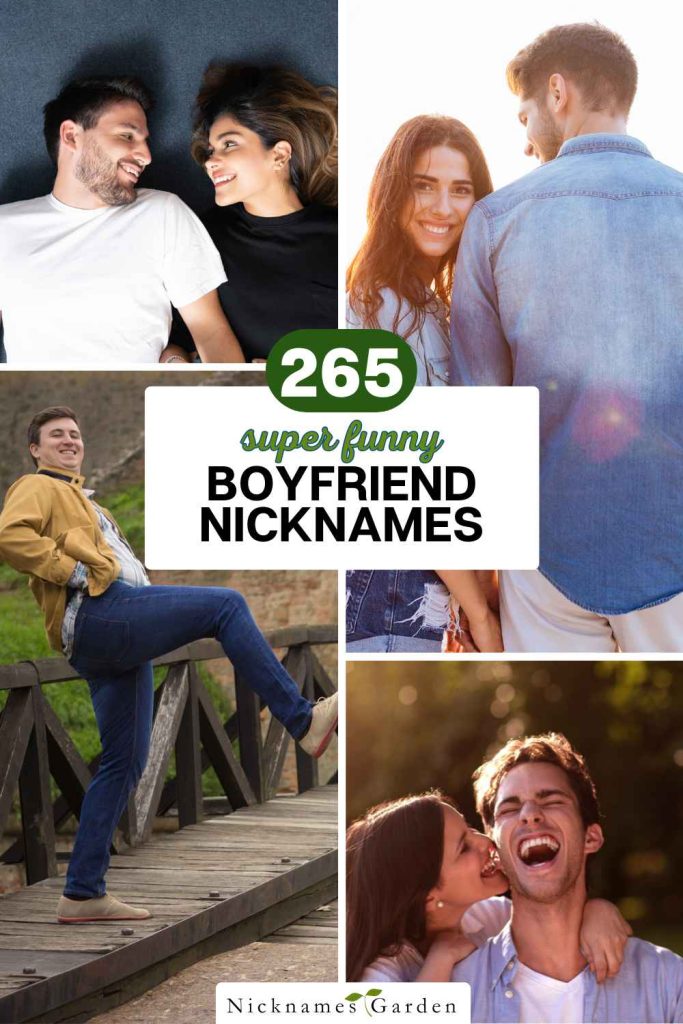 funny nicknames for boyfriends pin