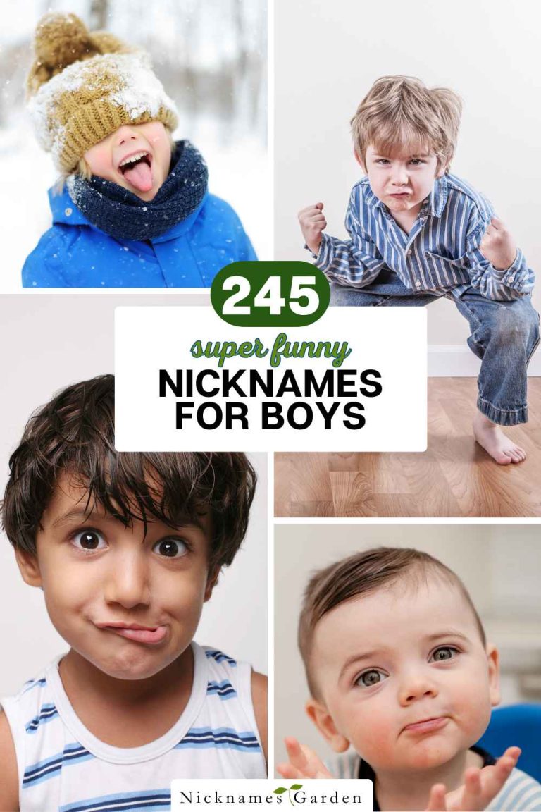 245 Funny Nicknames For Boys