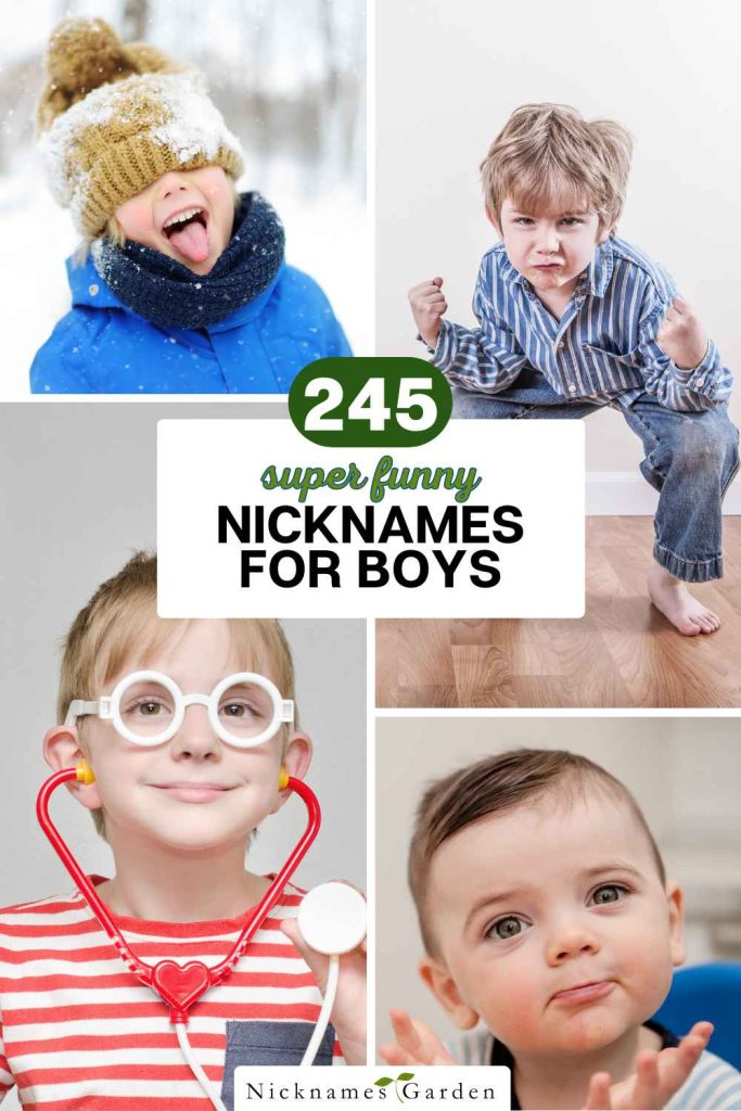 funny nicknames for boys pin