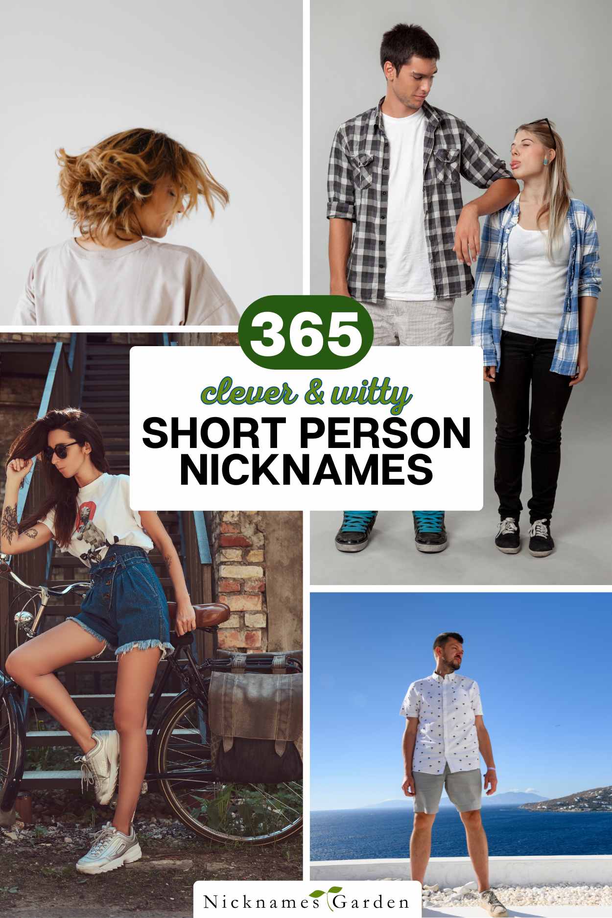 365 Clever Nicknames For Short People!