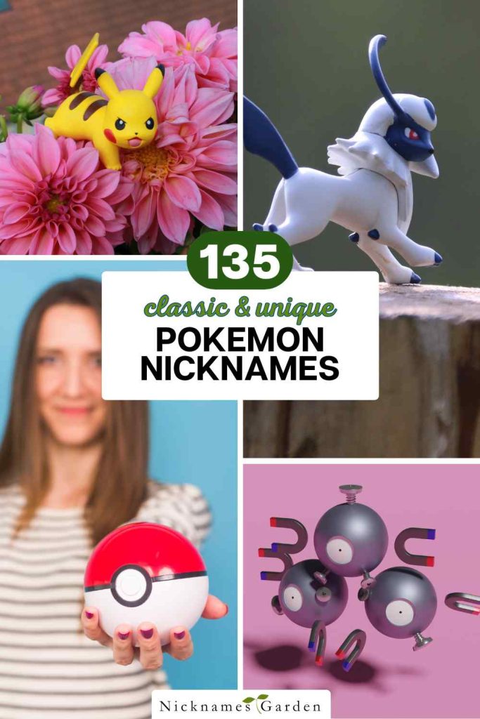 pokemon nicknames pin