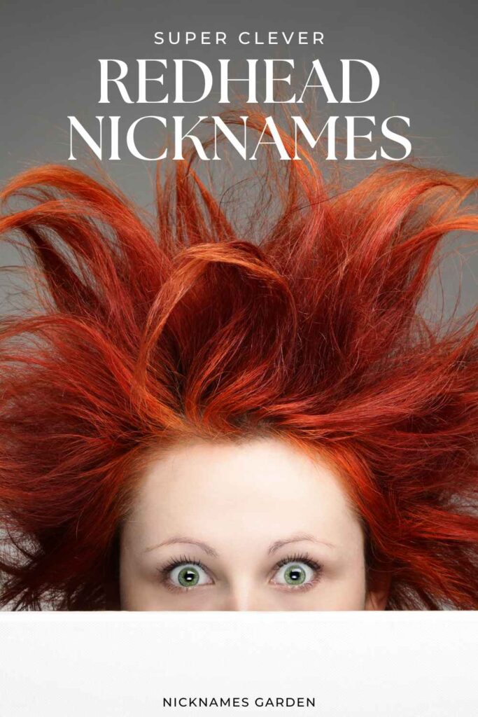 redhead nicknames pin